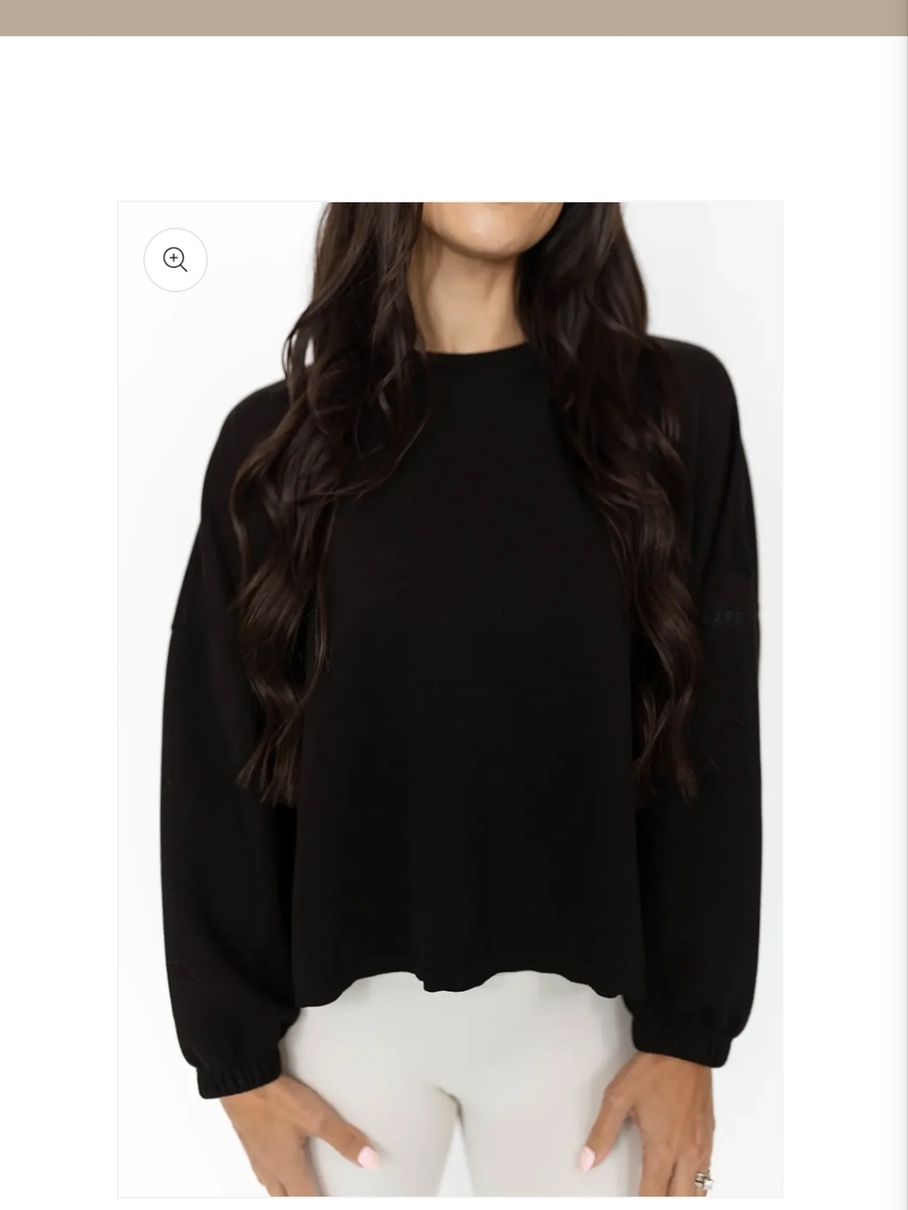 Volare Jet Set Pullover Black